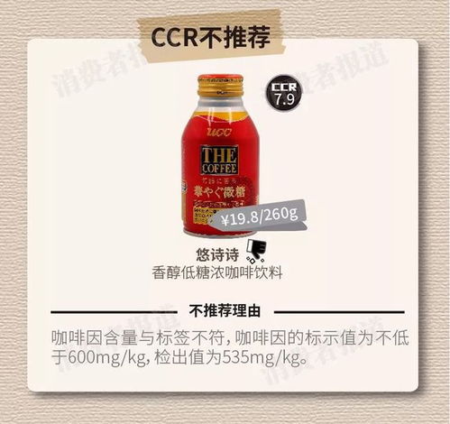 12款即飲咖啡大測評 星巴克意外墊底，火咖、悠詩詩咖啡因引關(guān)注，即飲咖啡市場暗藏隱憂
